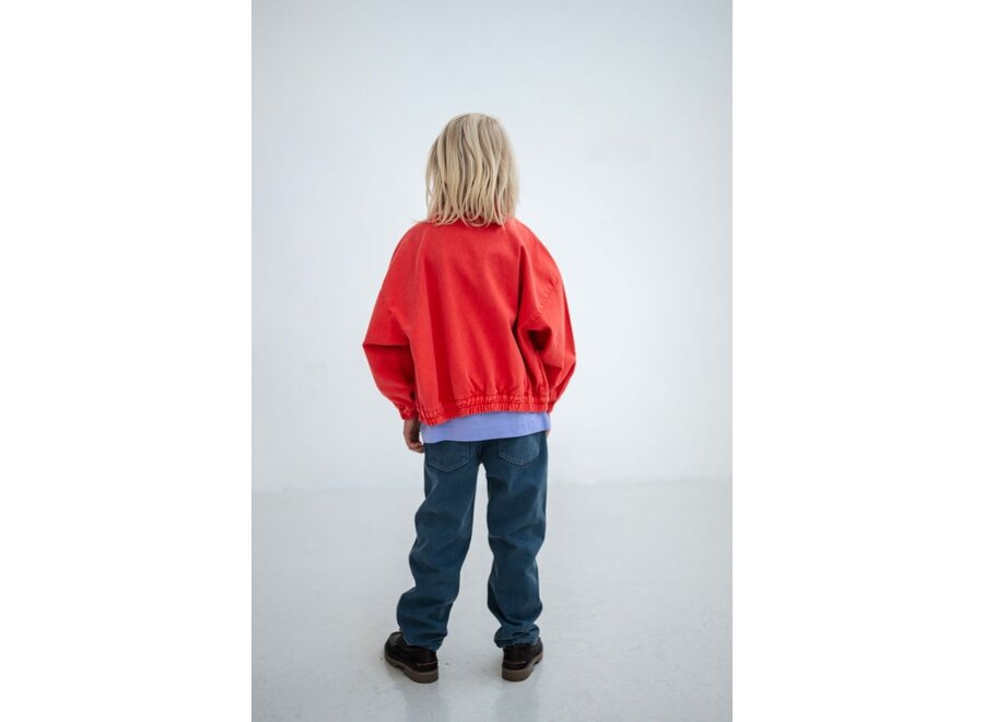 Repose ams | Windbreaker Washed Flame Red