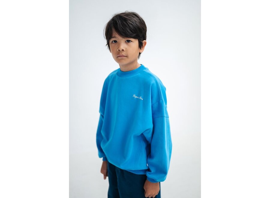 Repose ams | Crewneck Sweater Azure Wave