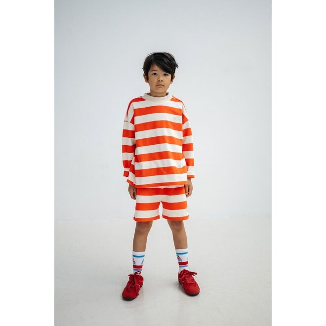 Repose ams | Shorty Flame Red Block Stripe