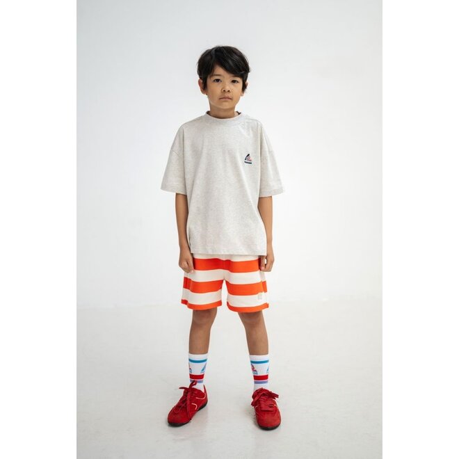 Repose ams | Shorty Flame Red Block Stripe