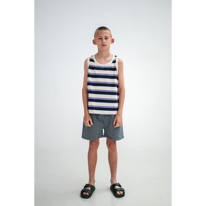 Repose ams | No Sweat Short Blue Stripe