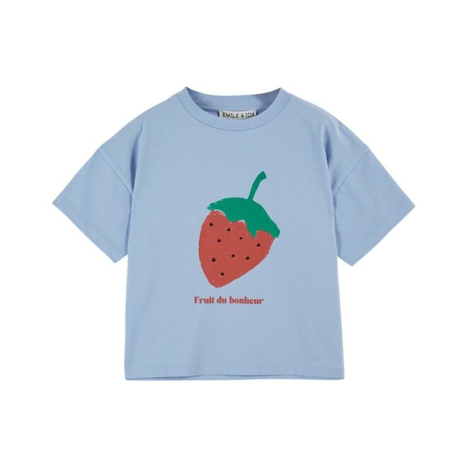 Fruit Print Tee Shirt Ciel