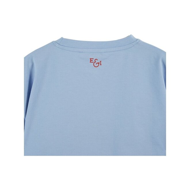 Emile et Ida | Fruit Print Tee Shirt Ciel