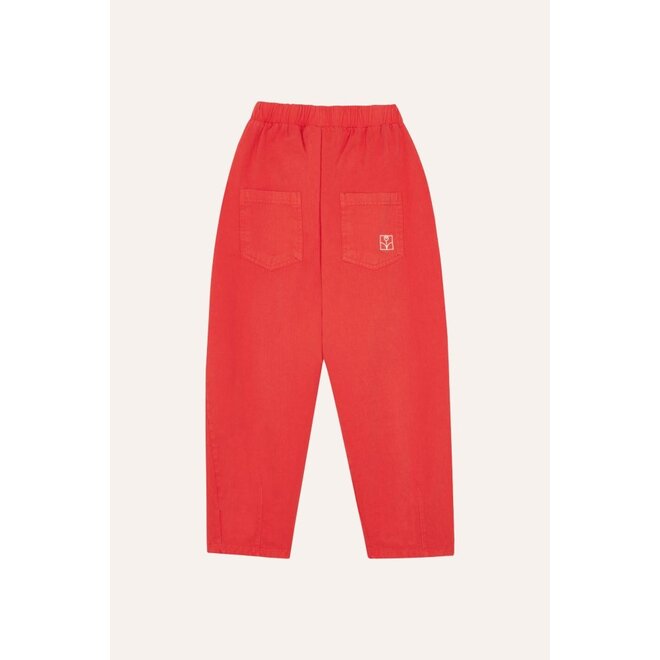 The Campamento | Red Washed Trousers Red