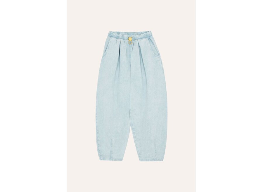 Light Blue Denim Trousers Light Blue