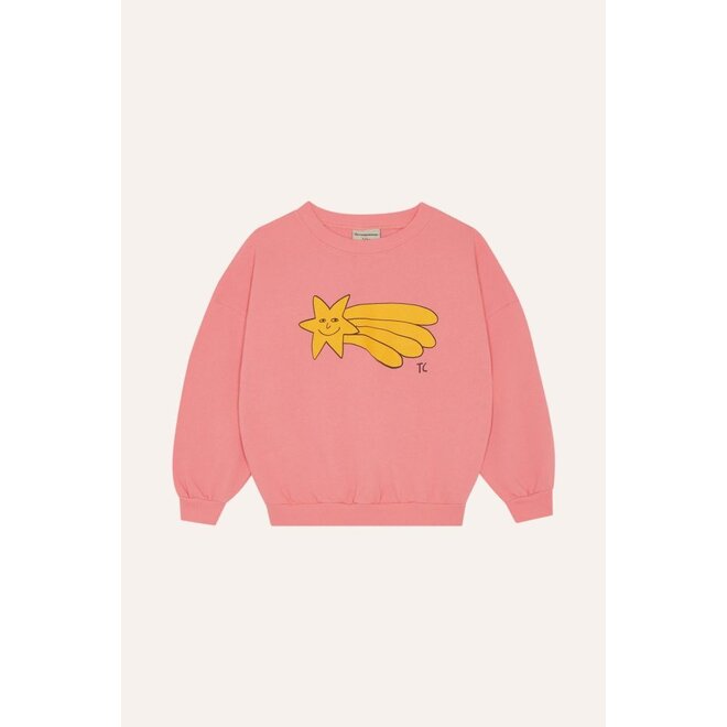 Falling Star Sweatshirt Pink