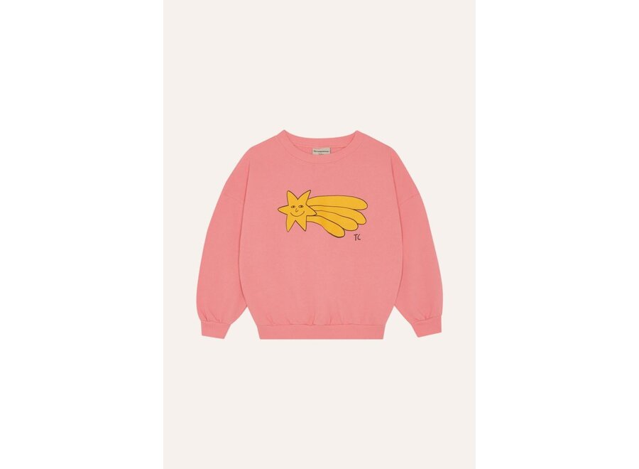 Falling Star Sweatshirt Pink