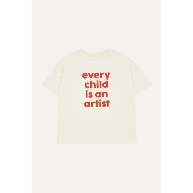 The Campamento | Artist Oversized Tshirt Ecru