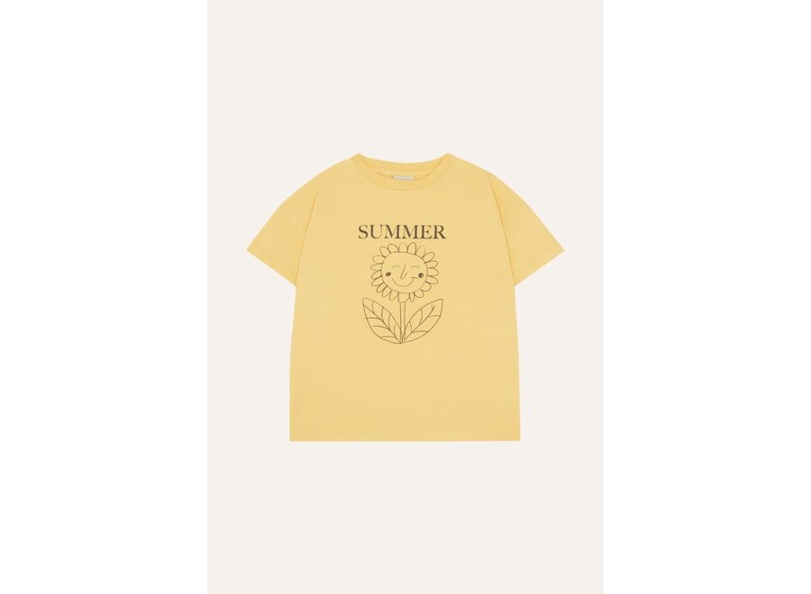 Summer Oversized Tshirt Yellow
