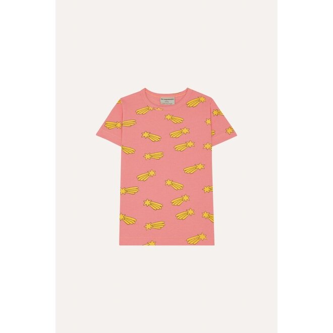 The Campamento | Falling Stars Allover Tshirt Pink