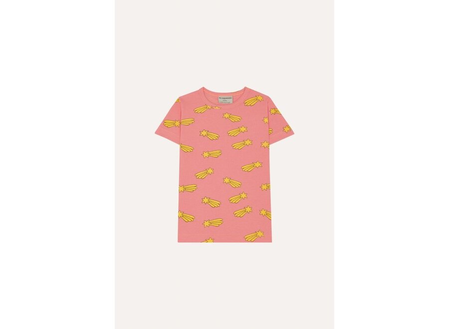 The Campamento | Falling Stars Allover Tshirt Pink