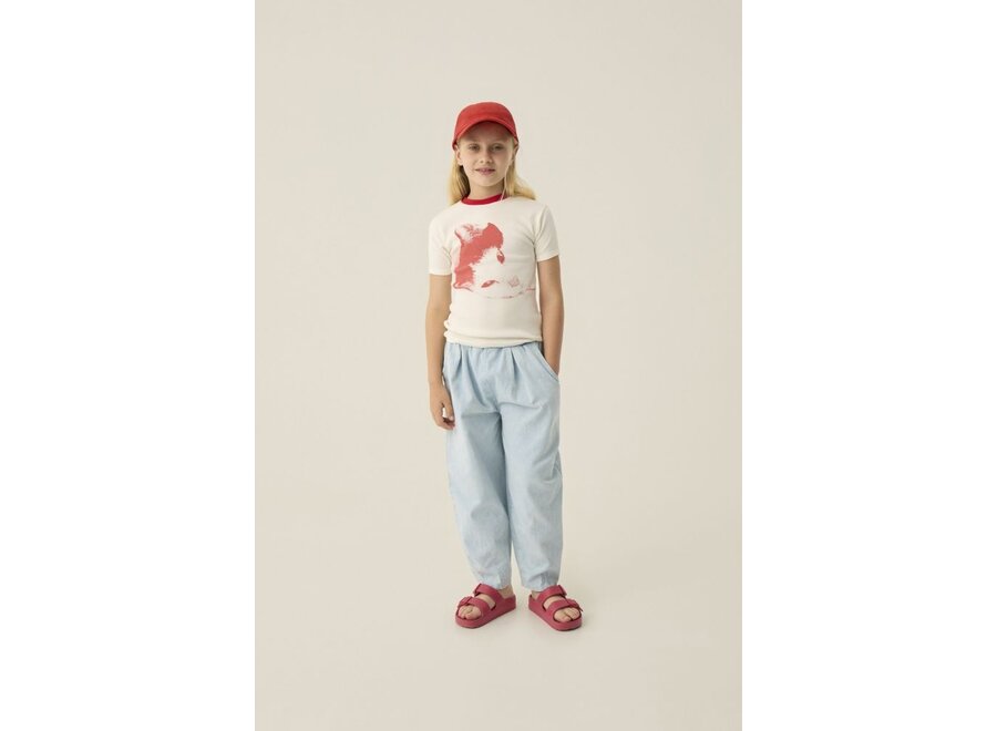 The Campamento | Light Blue Denim Trousers Light Blue