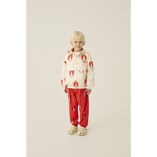 The Campamento | Ladybug Allover Washed Jogging Red