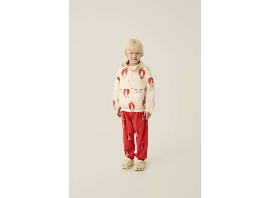 The Campamento | Ladybug Allover Washed Jogging Red
