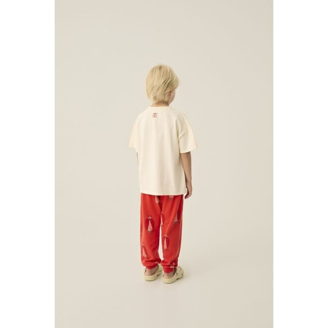 The Campamento | Ladybug Allover Washed Jogging Red