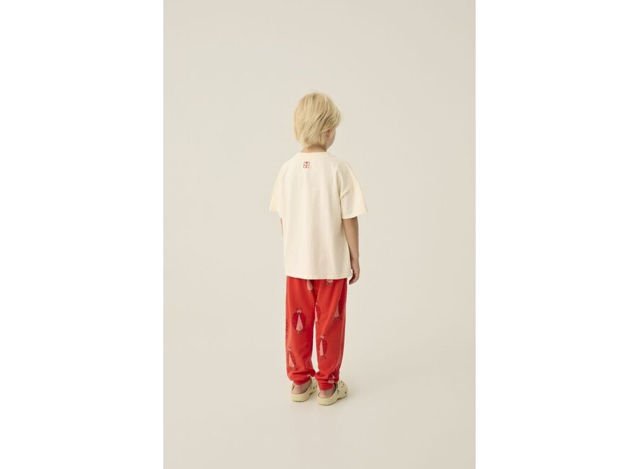 The Campamento | Ladybug Allover Washed Jogging Red