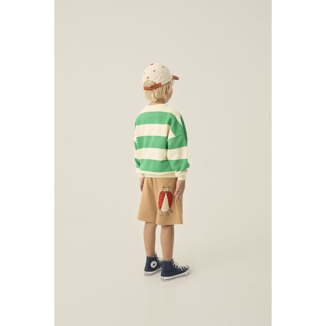 The Campamento | Green Stripes Sweatshirt Green