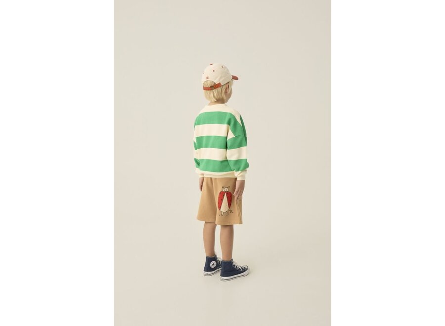 The Campamento | Green Stripes Sweatshirt Green