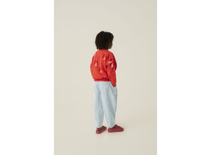 The Campamento | Ladybug Allover Sweatshirt Red
