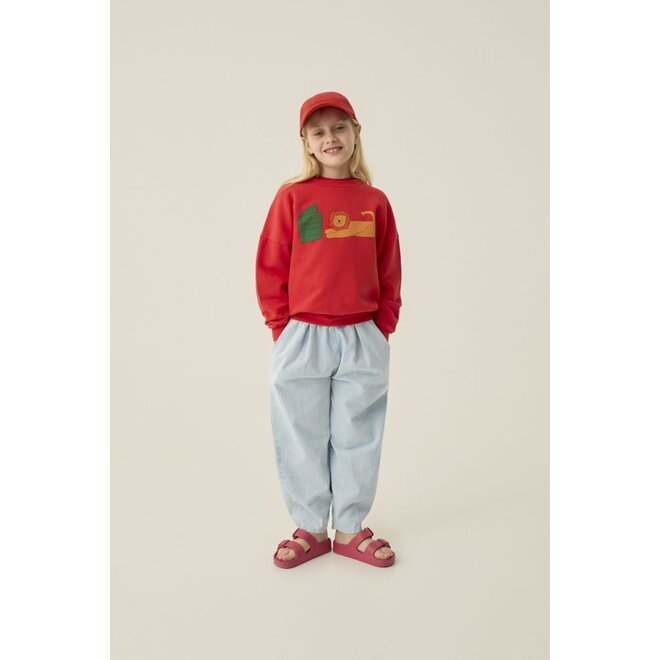 The Campamento | Reading Lion Sweatshirt Red