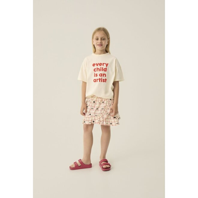 The Campamento | Artist Oversized Tshirt Ecru