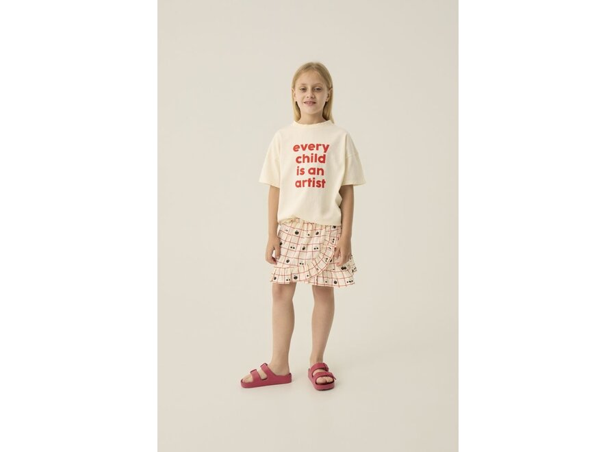 The Campamento | Artist Oversized Tshirt Ecru