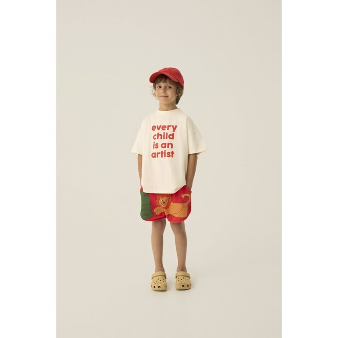 The Campamento | Artist Oversized Tshirt Ecru
