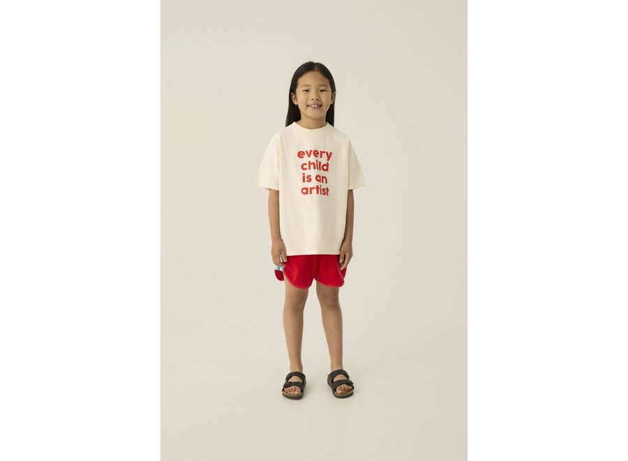 The Campamento | Artist Oversized Tshirt Ecru