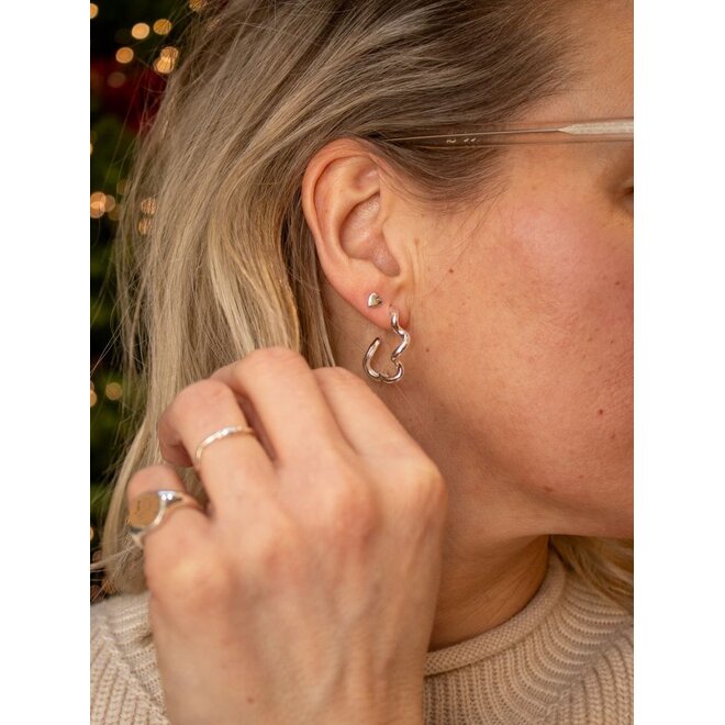 Enamel Copenhagen | Curly Zilveren Hoops