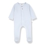 1+ in the family | Pau Jumpsuit W/Feet Misty-Blue