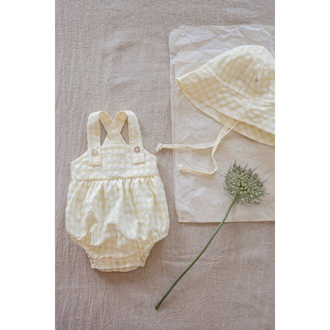 1+ in the family | Egas Zonnehoedje Pastel-Yellow