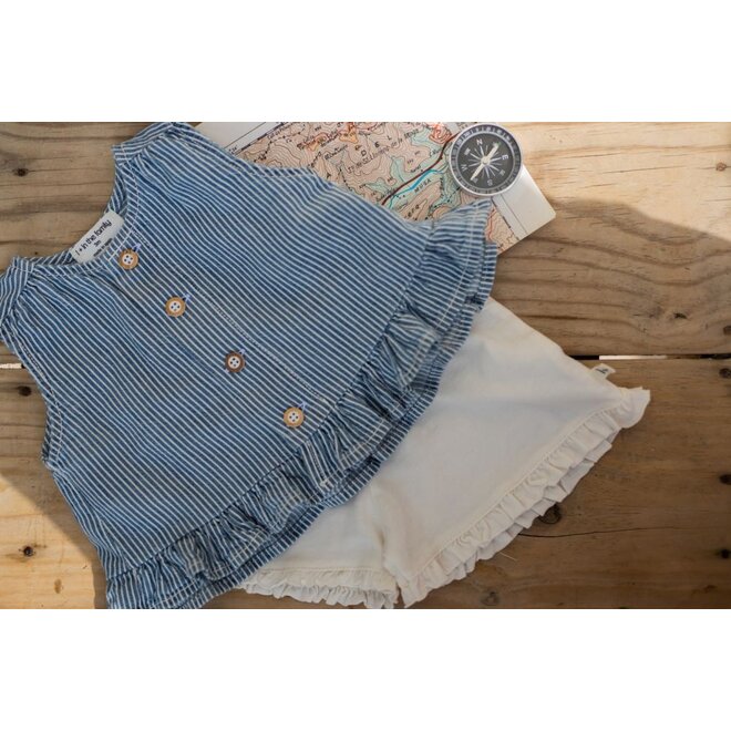 1+ in the family | Alcudia Blouse Denim