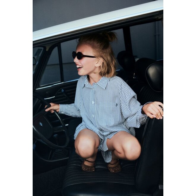 The New Society | Alheli Teen Shirt Summer Midnight Stripes