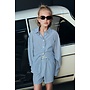 The New Society | Alheli Teen Shirt Summer Midnight Stripes
