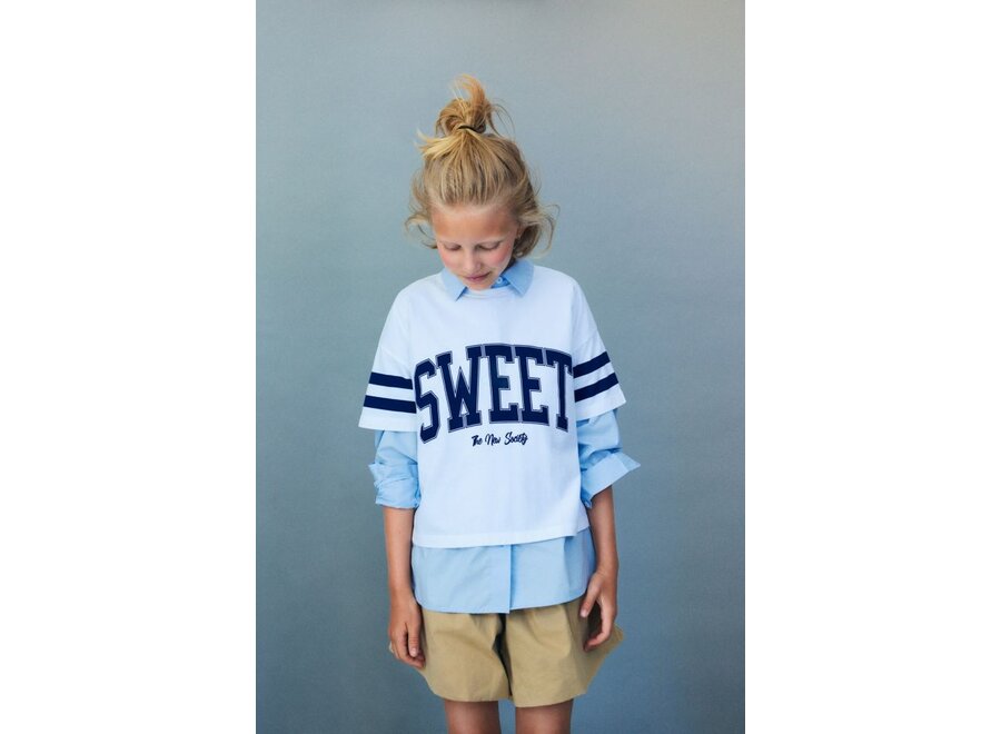 The New Society | Daylily Teen T-Shirt Pure Cloud