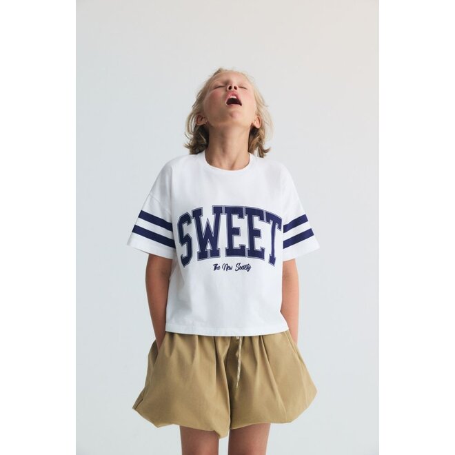 The New Society | Daylily Teen T-Shirt Pure Cloud