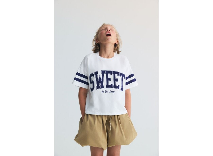 The New Society | Daylily Teen T-Shirt Pure Cloud