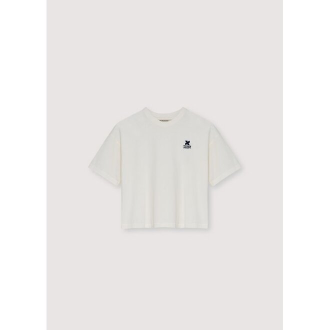 TNS Logo Teen T-Shirt Ecru