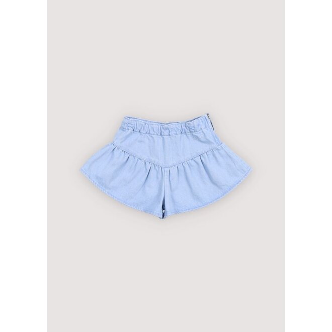 The New Society | Bellis Short Light Denim