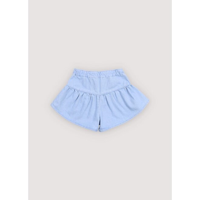 The New Society | Bellis Short Light Denim