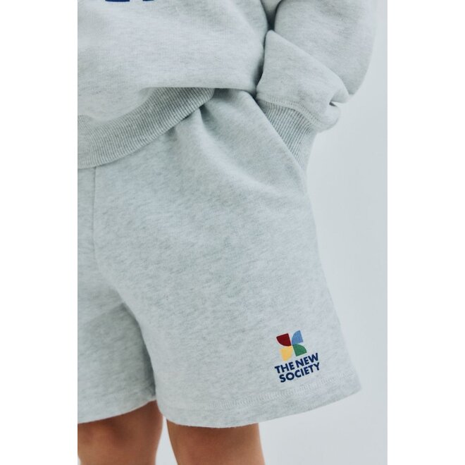 The New Society | TNS Logo Short Light Grey Melange