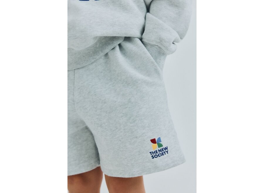 The New Society | TNS Logo Short Light Grey Melange