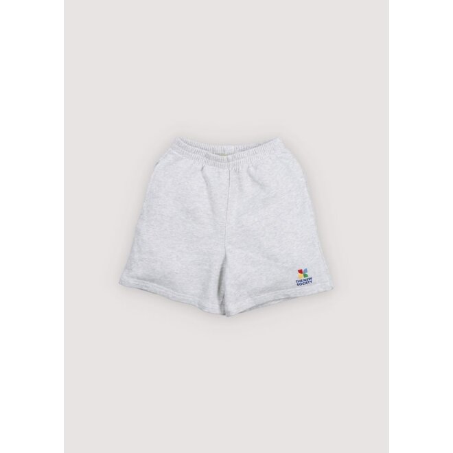 TNS Logo Short Light Grey Melange