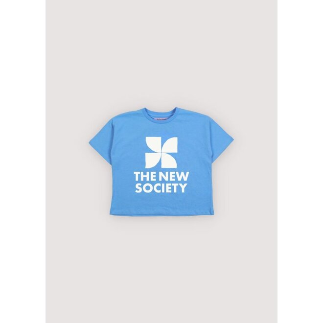 The New Society | TNS Logo T-Shirt Iris Whisper