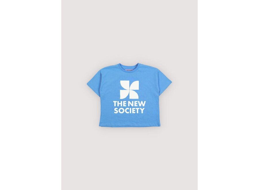 The New Society | TNS Logo T-Shirt Iris Whisper