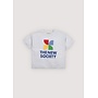 The New Society | TNS Logo T-Shirt Light Grey Melange