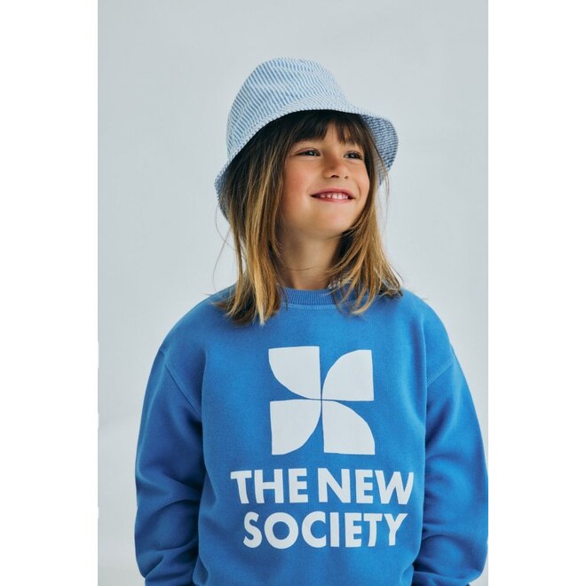 The New Society | TNS Logo Sweatshirt Iris Whisper