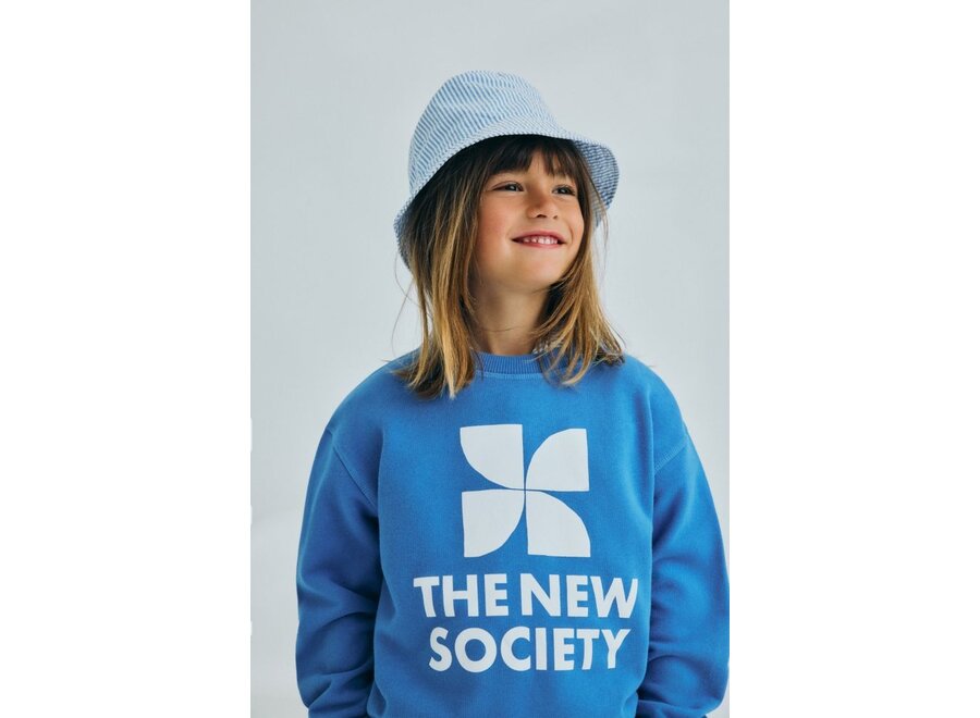 The New Society | TNS Logo Sweatshirt Iris Whisper