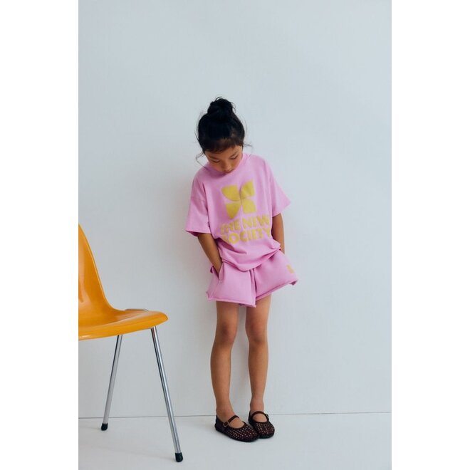 The New Society | TNS Logo T-Shirt Pink Lavander