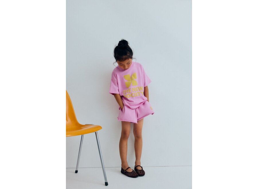 The New Society | TNS Logo T-Shirt Pink Lavander